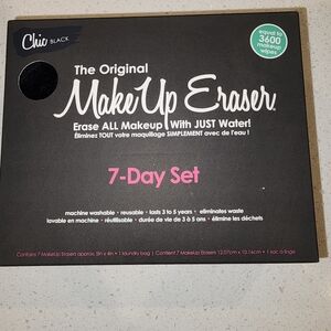MakeUp Eraser 7-Day Set - Chic Black